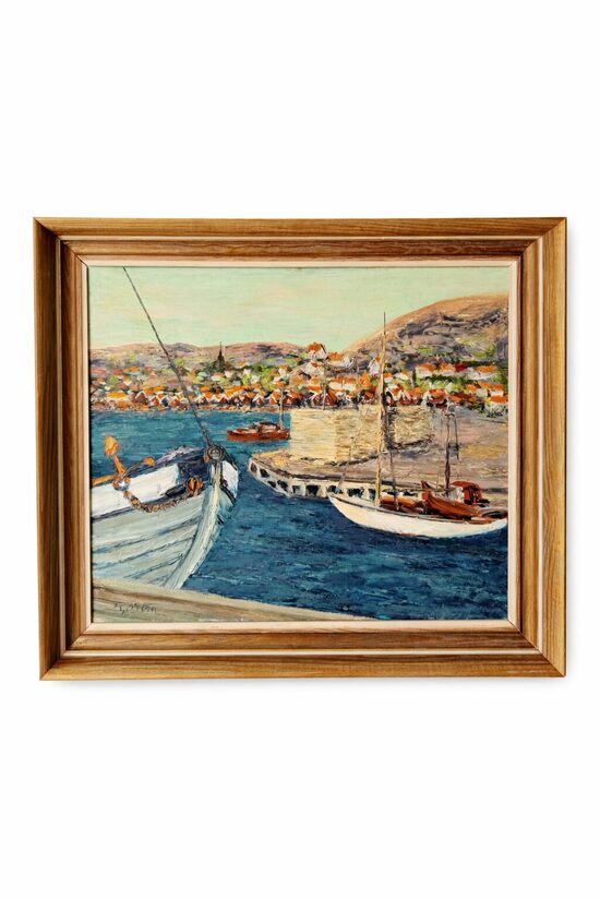 Glezna ''Piejūras osta''